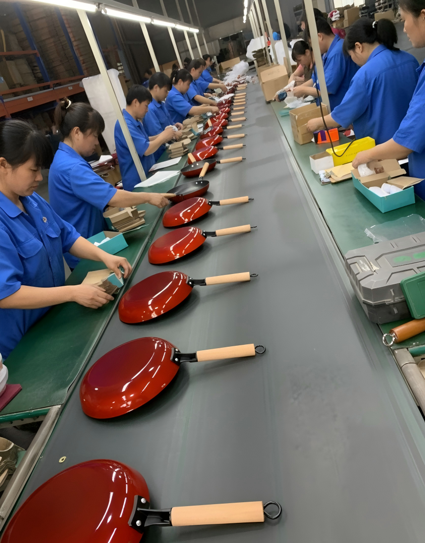 Looking for a reliable cast iron cookware manufacturer? With a significant workforce size and advanced casting lines, we provide high-capacity production and stable quality for global B2B clients. Contact us for bulk orders.